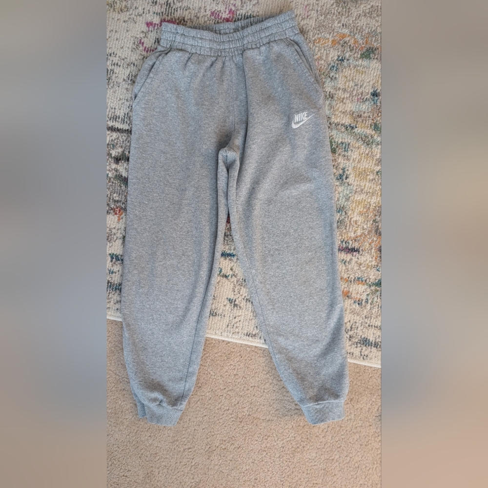 Nike Kids Heather Gray Joggers